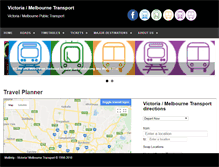 Tablet Screenshot of melbtrip.com